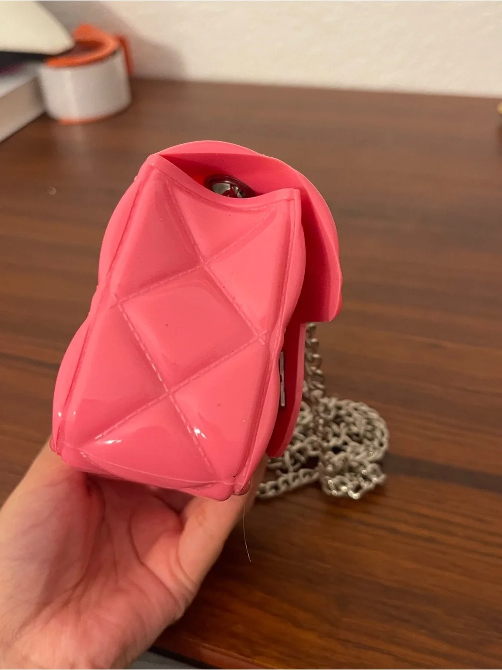 Barbie x Pink Quilted Chain Shoulder Bag
